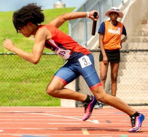 Cardell Shaffer, Track & Field athlete at Schindewolf Intermediate